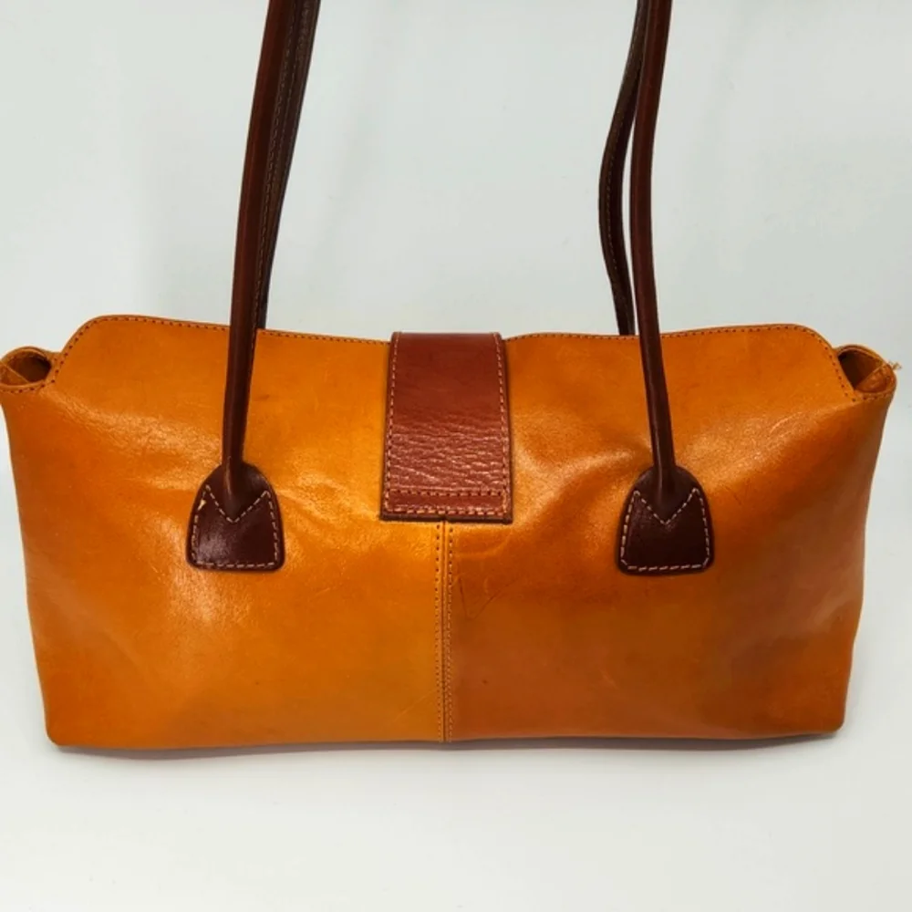 Vera Pelle Leather L'Amica Handbag - Picture 4 of 7